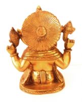 Ganesha, indische Gottheit, Messing