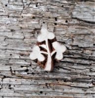 Holzdruckstempel, Druckstempel, Blaudruckstempel, Stoffdruckstempel