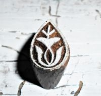 Holzdruckstempel, Druckstempel, Blaudruckstempel, Textilstempel