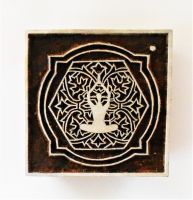 Blaudruckstempel, Druckstempel, Holzdruckstempel, Motivstempel