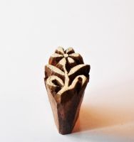 Holzdruckstempel, Druckstempel, Blaudruckstempel, Stoffdruckstempel