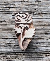 Motivstempel, Blaudruckstempel, Druckstempel, Holzstempel