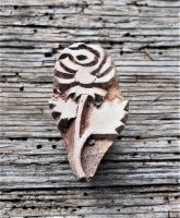 Motivstempel, Blaudruckstempel, Druckstempel, Holzstempel