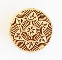 Blaudruckstempel, Druckstempel, Holzdruckstempel, Motivstempel